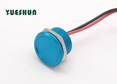 Tocco blu di Shell Piezo Push Button Switch inserita/disinserita con CE RoHS Certication