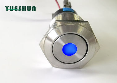 Tipo capo illuminato miniatura impermeabile dell'anello LED del commutatore di pulsante alto