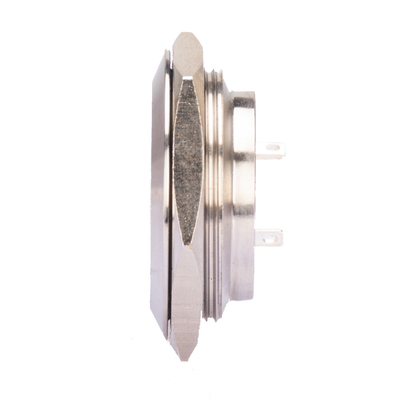 micro di acciaio inossidabile del commutatore 22mm del bottone di 12v Ring Led Anti Vandal Push momentaneo