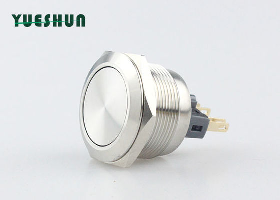qualità  25mm Panel Mount Push Button Switch , Stainless Steel Push Button Switch Fabbrica