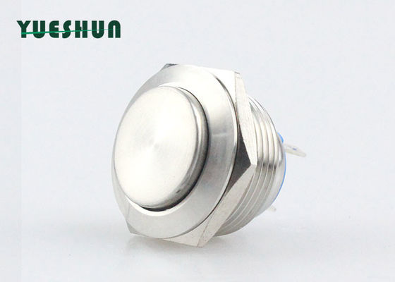 qualità  IP65 19mm Metal Push Button Switch , Micro Momentary Push Button Switch High Head Fabbrica