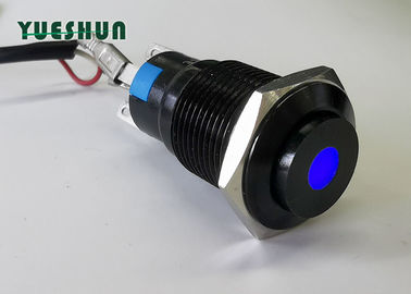 16mm Dot Type Push Button Switch LED si è illuminato, LED che chiude il commutatore di pulsante