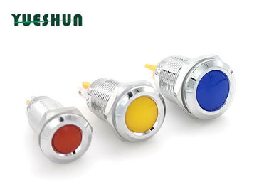 Indicatori luminosi del supporto LED del pannello del metallo 12mm per il crogiolo di motociclo dell'automobile